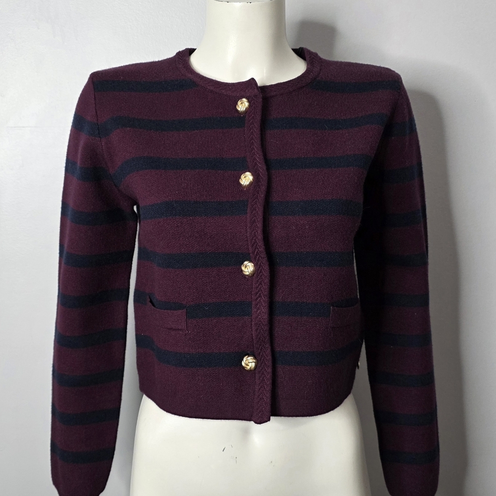 Scotch & Soda Striped Cardigan Sweater, NWT